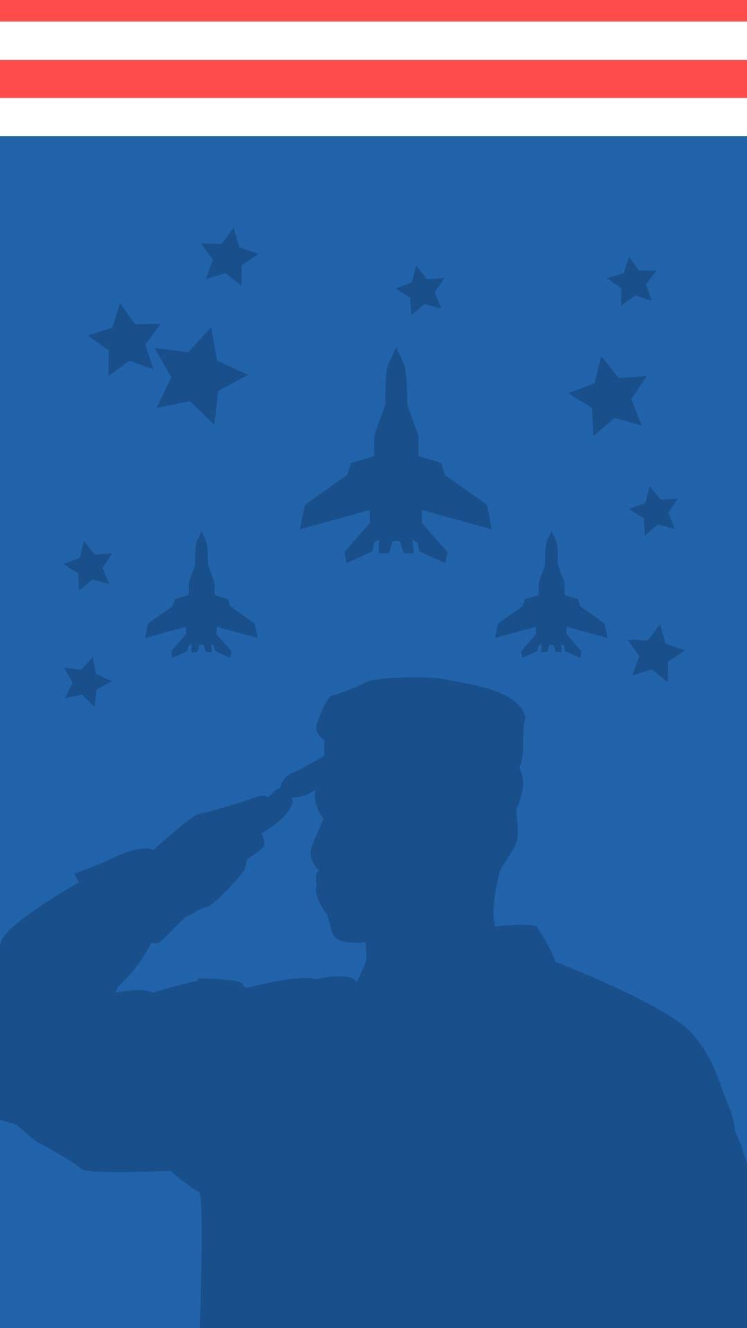 Armed Forces Day iPhone Background