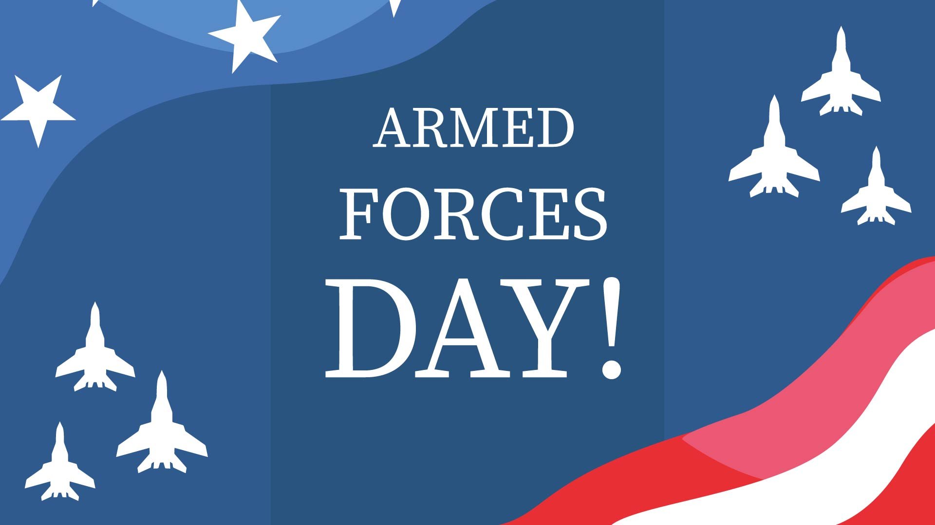 Free Armed Forces Day Design Background