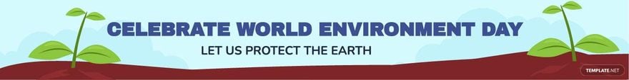 Free World Environment Day Website Banner in Illustrator, PSD, EPS, SVG, JPG, PNG
