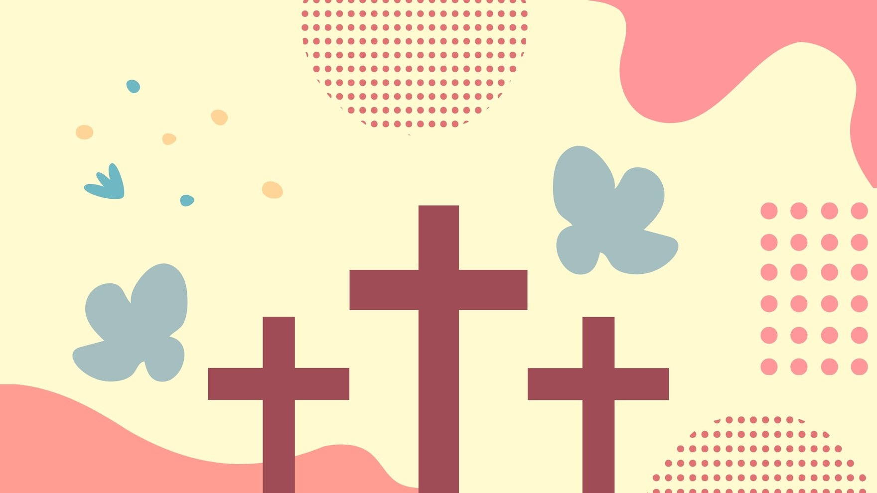 Good Friday Abstract Background