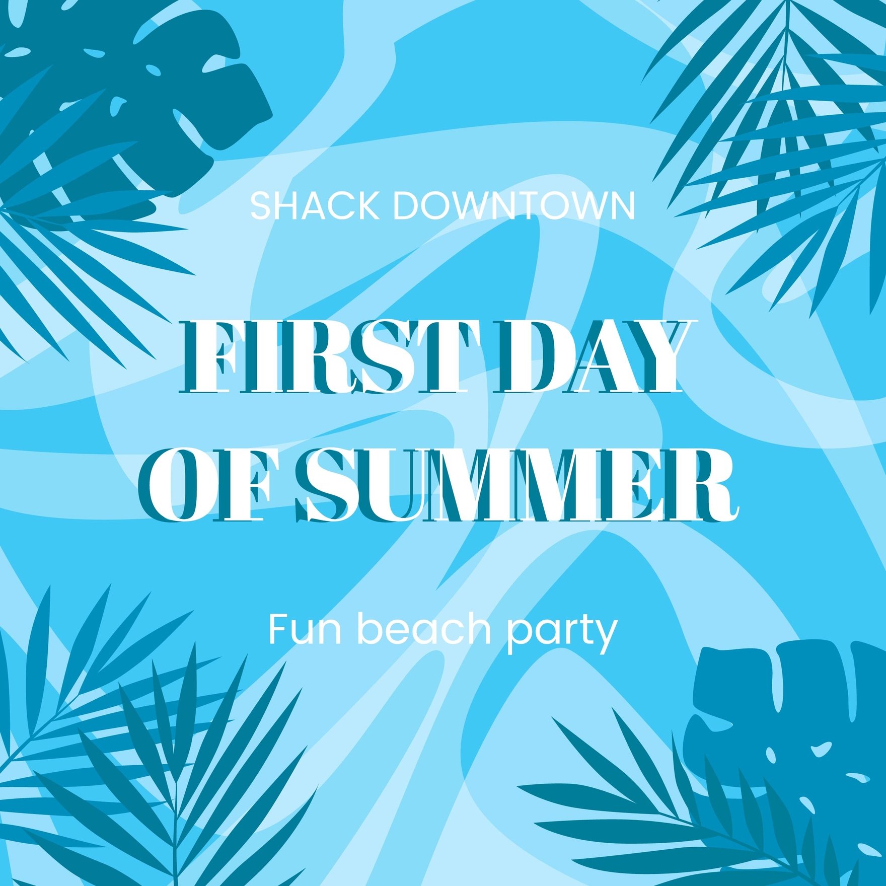 Free First Day of Summer Whatsapp Post