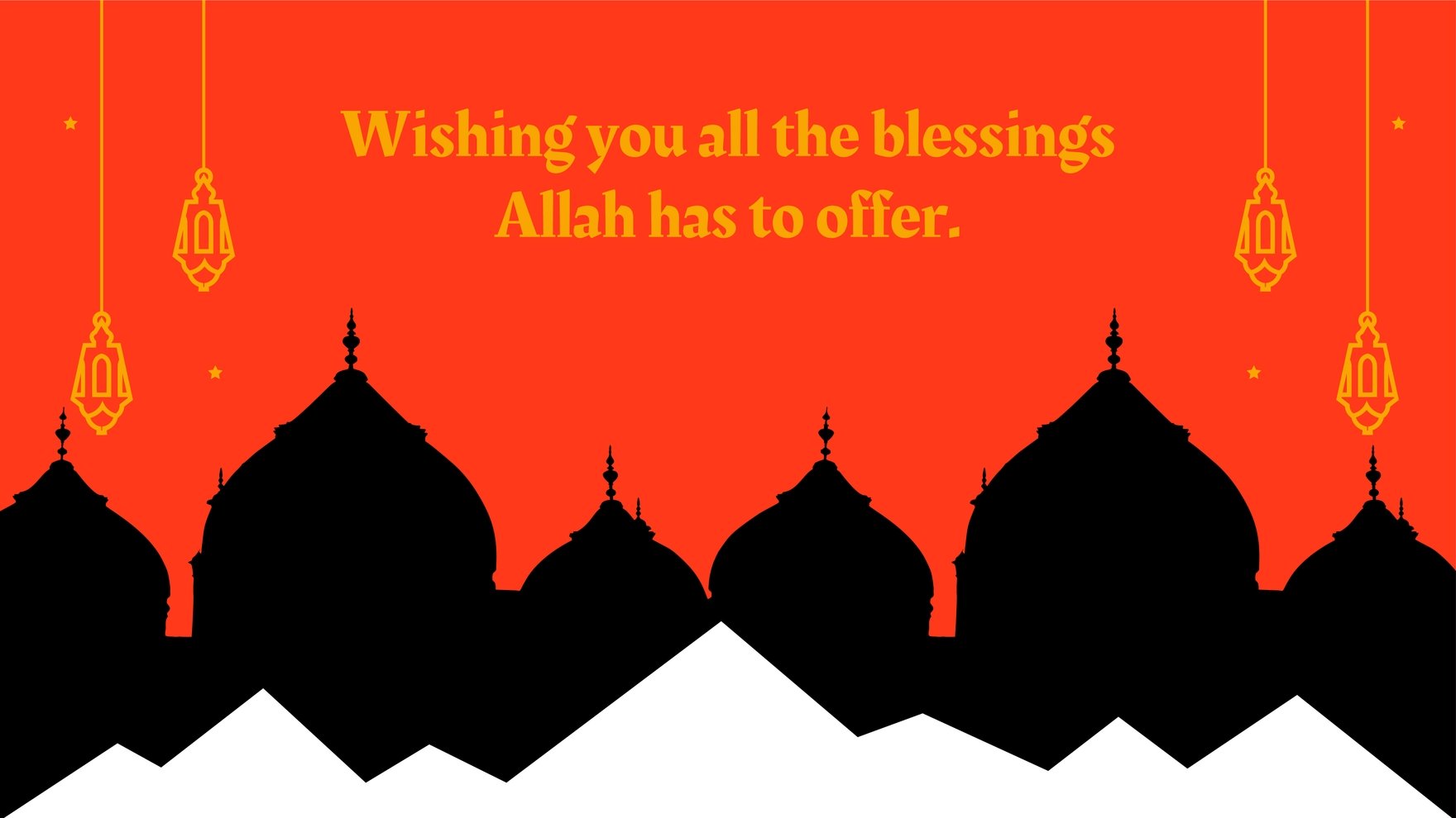 Ramadan Greeting Card Background