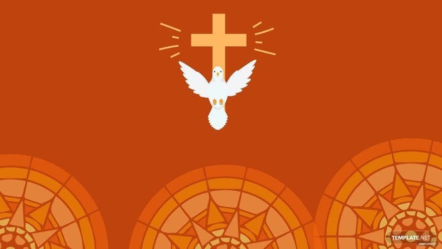 Free Pentecost Banner Background in PDF, Illustrator, PSD, EPS, SVG, JPG, PNG