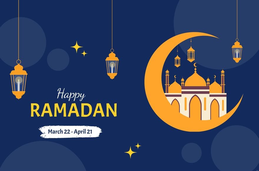 Free Ramadan Day Banner in Illustrator, PSD, EPS, SVG, JPG, PNG