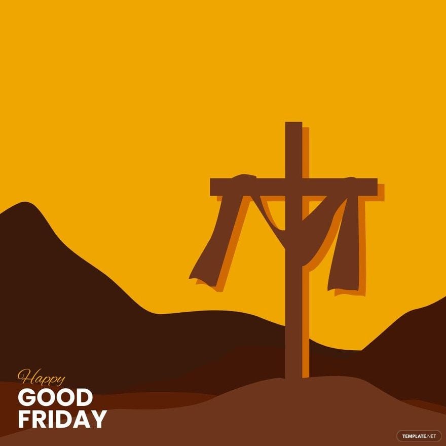 Happy Good Friday Clipart in Illustrator, PSD, EPS, SVG, JPG, PNG