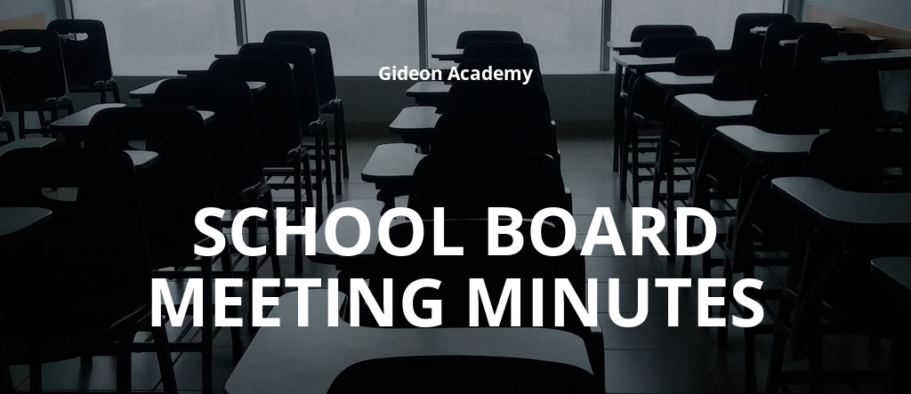 Free Sample School Board Meeting Minutes.jpe
