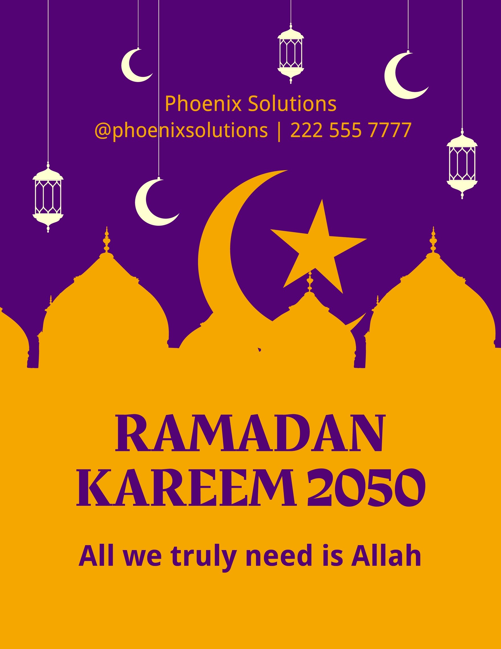Ramadan Template in Word FREE Download