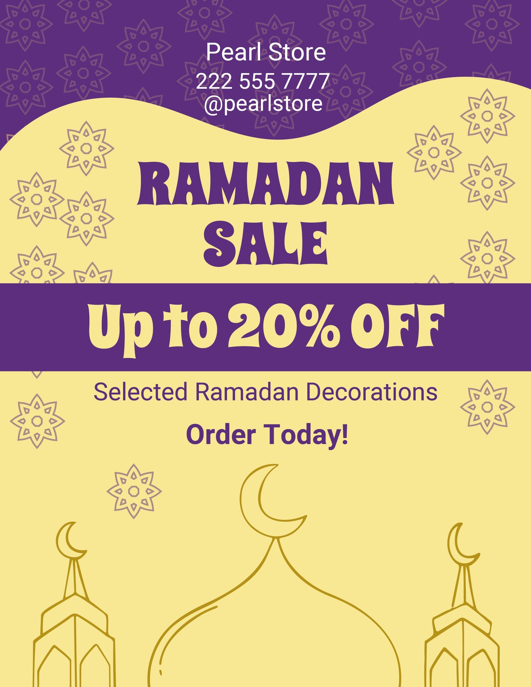Creative Ramadan Flyer in Word, Google Docs, Illustrator, PSD, Apple Pages, Publisher, EPS, SVG, JPG, PNG