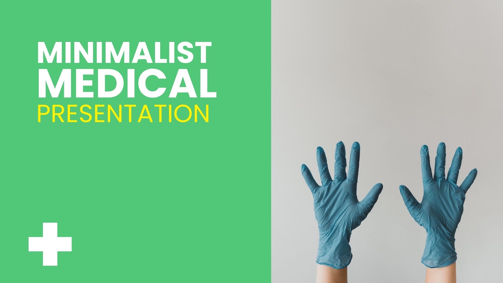 Minimalist Medical Presentation Template