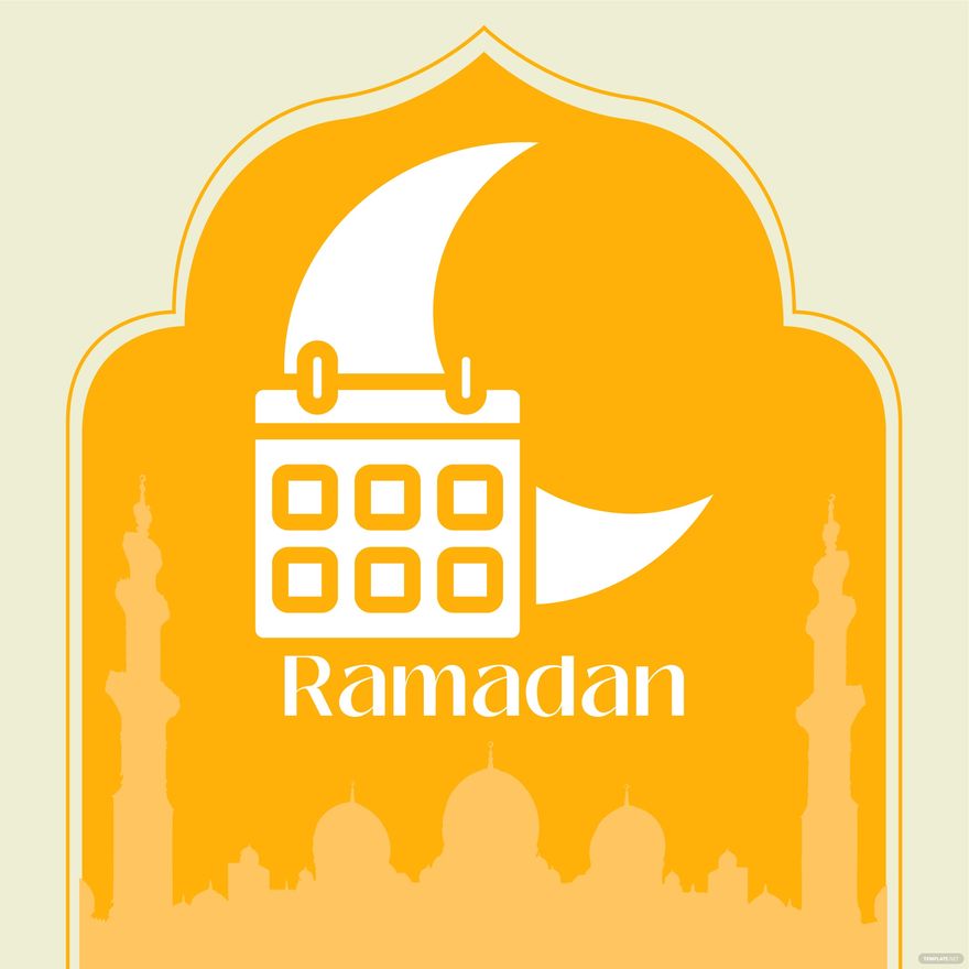 Ramadan Calendar Vector