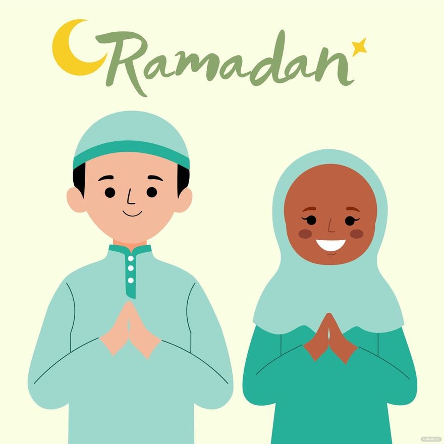 Free Ramadan Cartoon Vector - EPS, Illustrator, JPG, PSD, PNG, SVG |  