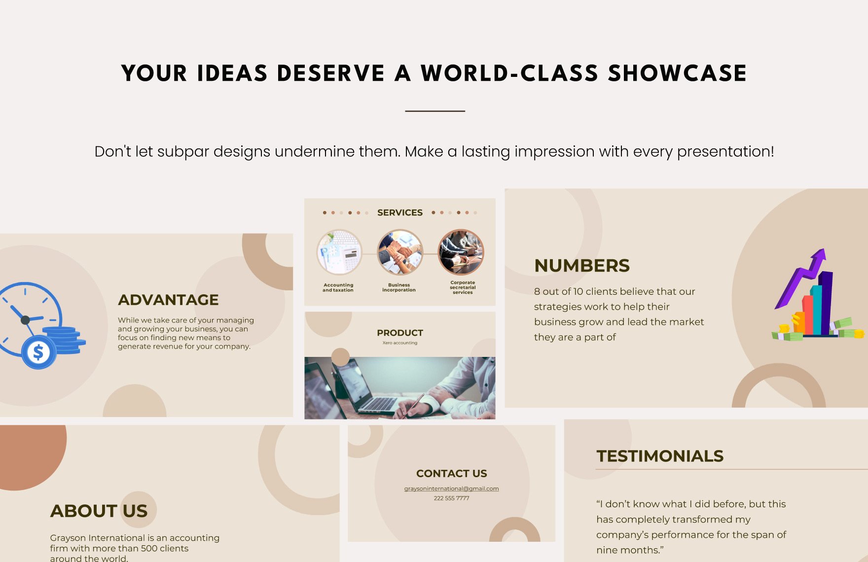 Animated Interactive Template