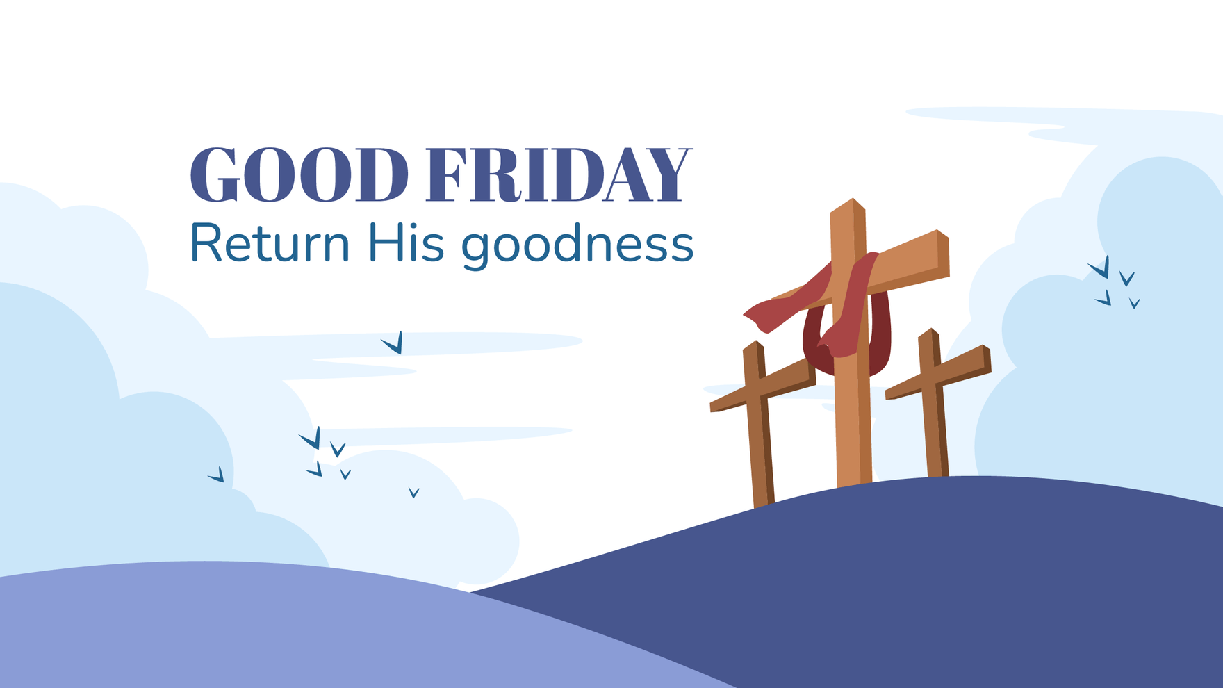 Free Good Friday Youtube Cover in Illustrator, PSD, EPS, SVG, JPG, PNG