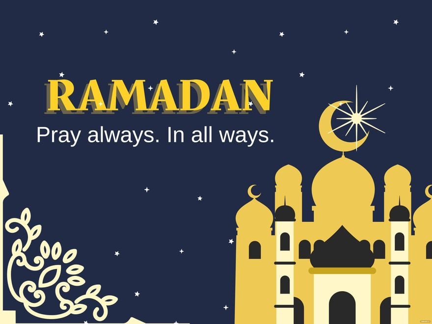 Free Ramadan Blog Header in Illustrator, PSD, EPS, SVG, JPG, PNG