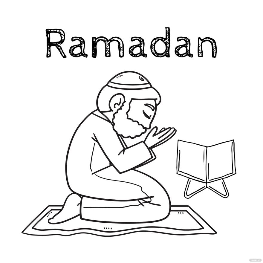 Free Ramadan Sketch Vector in Illustrator, PSD, EPS, SVG, JPG, PNG
