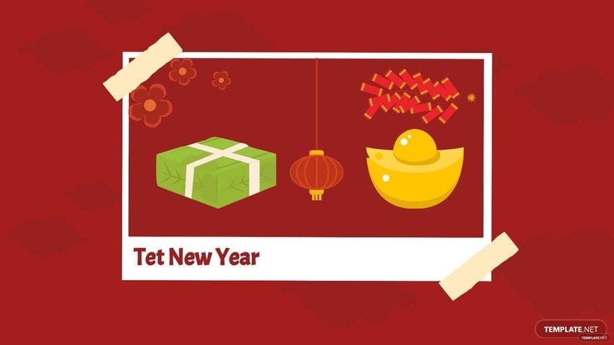 Free Tet New Year Image Background