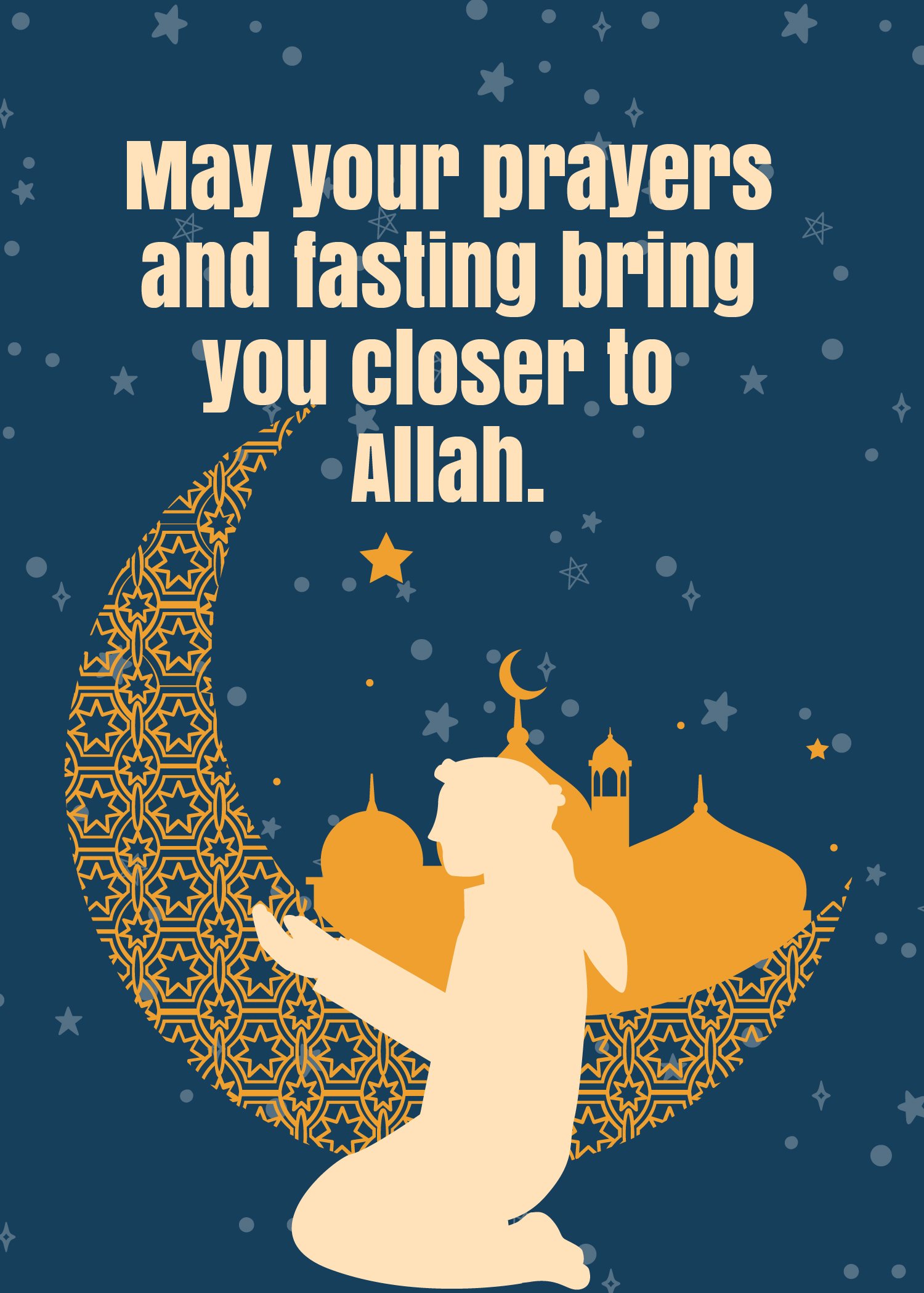 Happy Ramadan Greeting Card