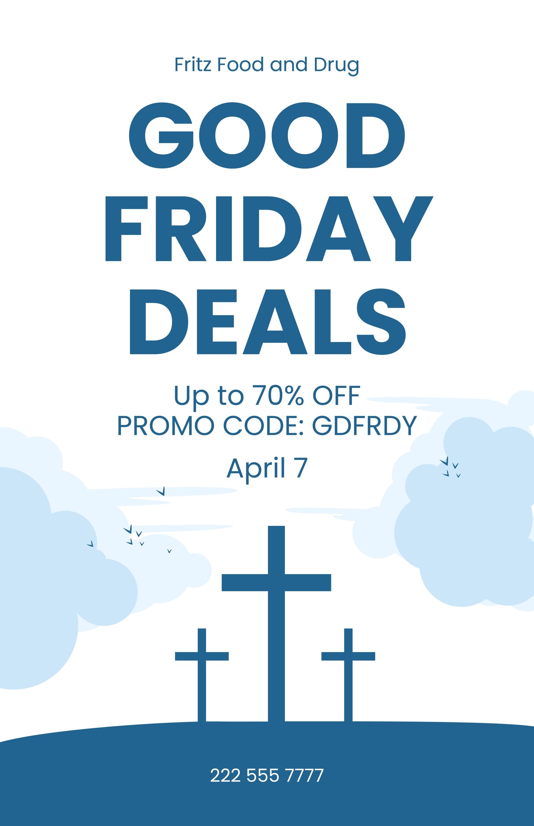 Happy Good Friday Poster