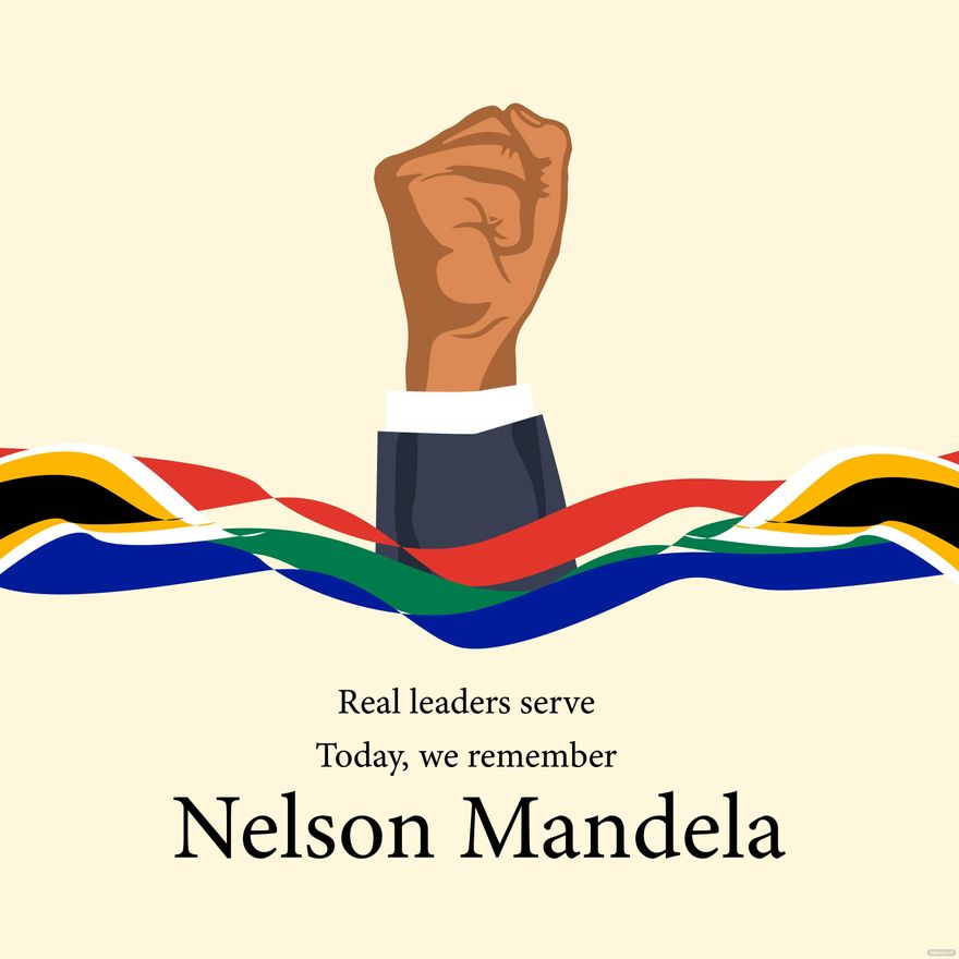 Nelson Mandela International Day Quote Vector