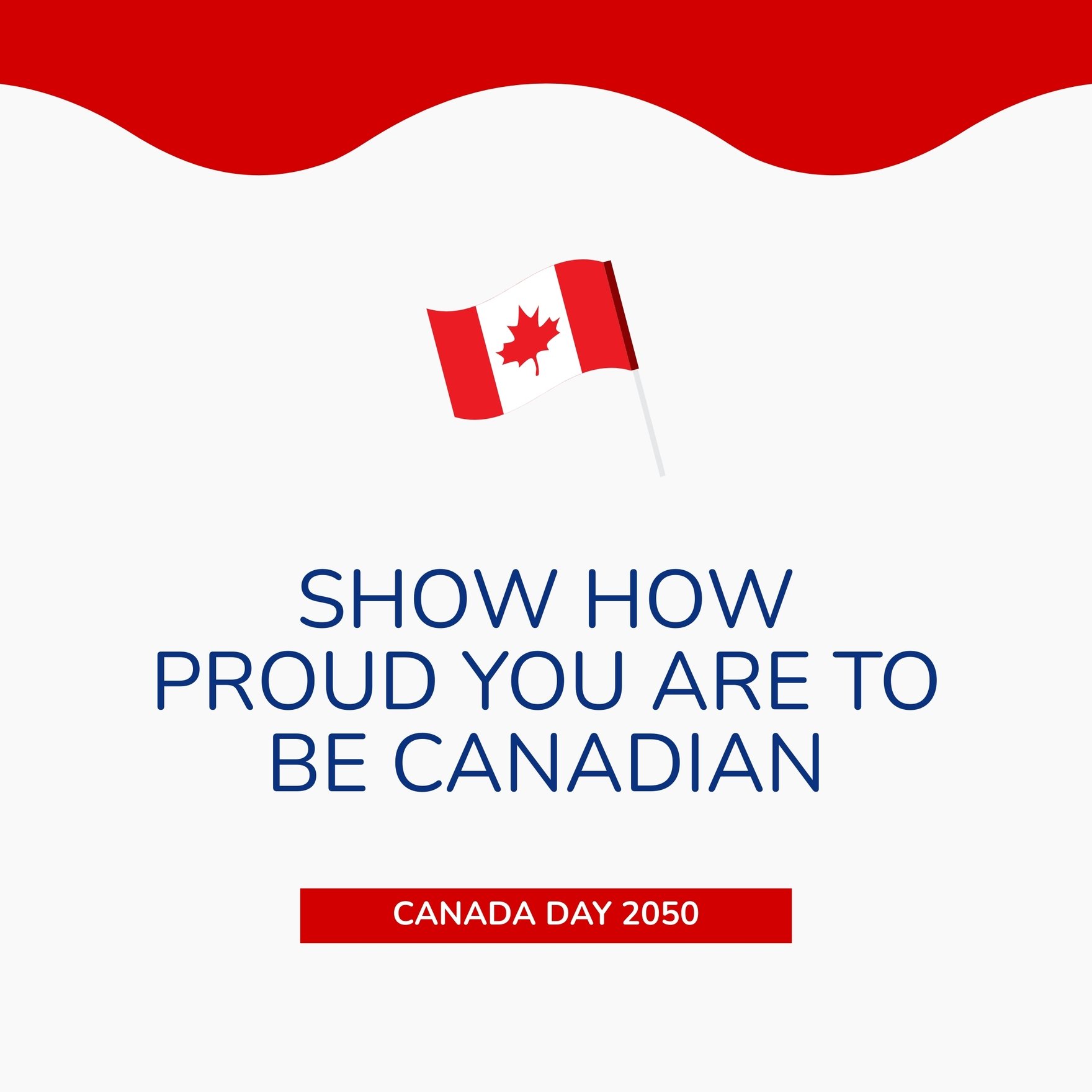 Free Canada Day Whatsapp Post in Illustrator, PSD, EPS, SVG, PNG, JPEG