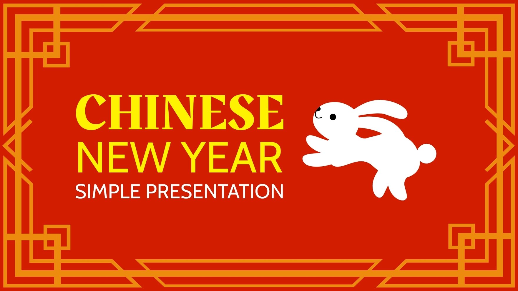 Simple Chinese New Year Presentation