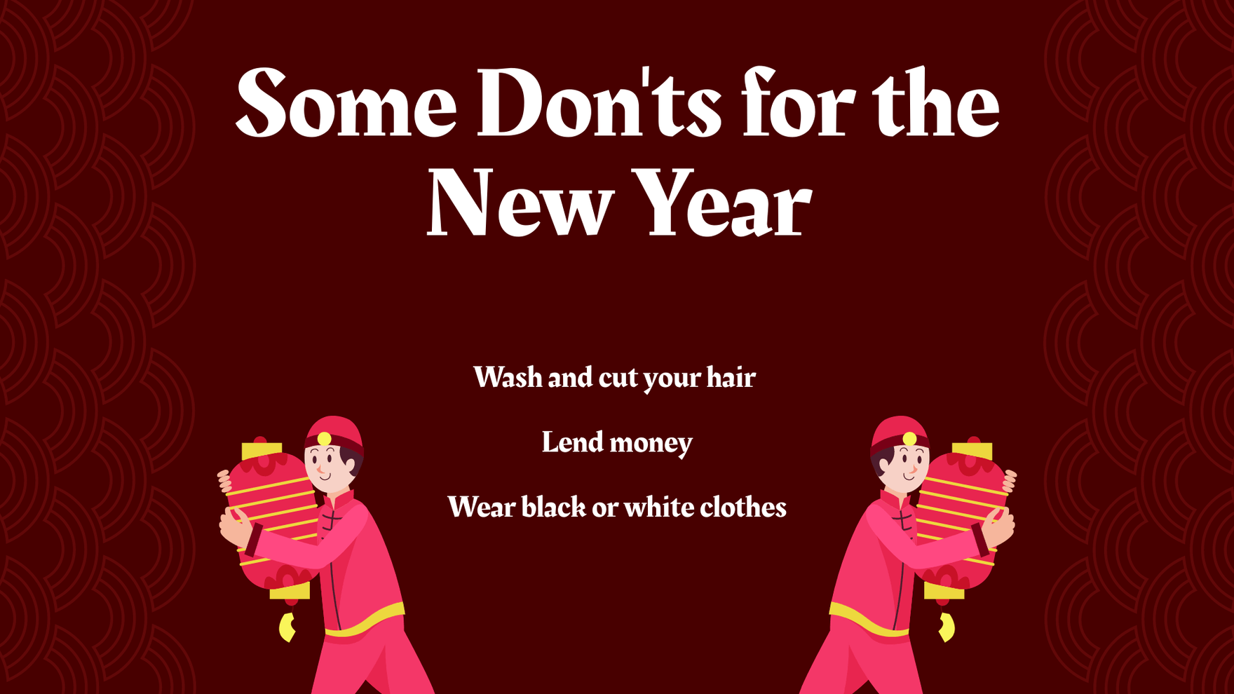 Modern Chinese New Year Presentation