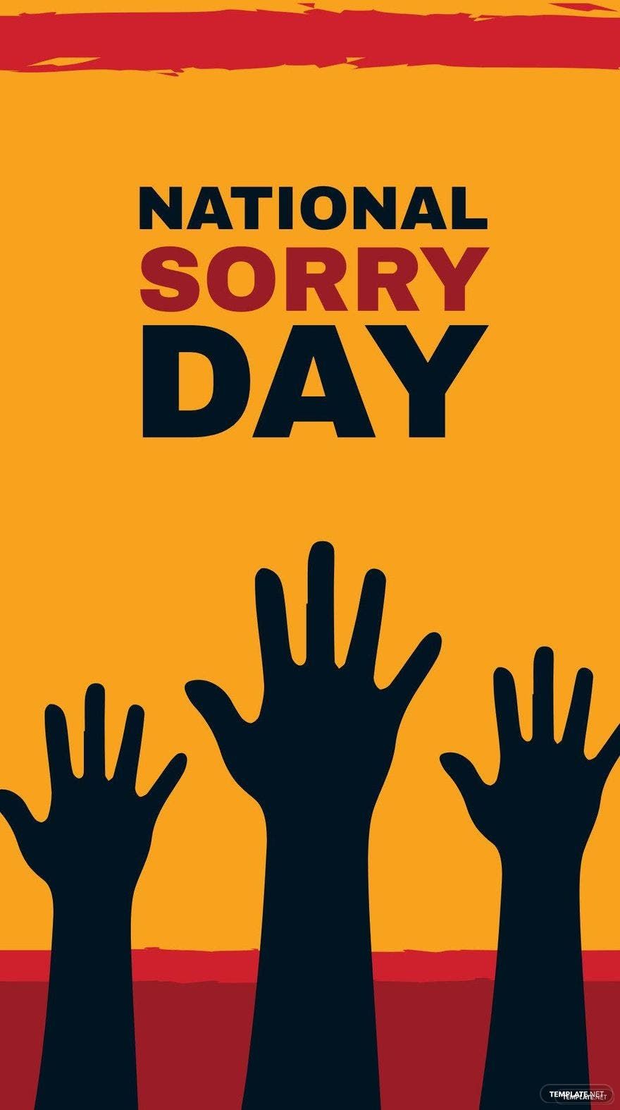 Free National Sorry Day iPhone Background in PDF, Illustrator, PSD, EPS, SVG, JPG, PNG