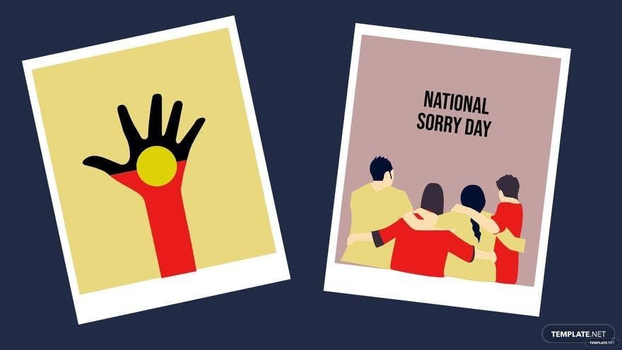 National Sorry Day Image Background in PDF, Illustrator, PSD, EPS, SVG, JPG, PNG