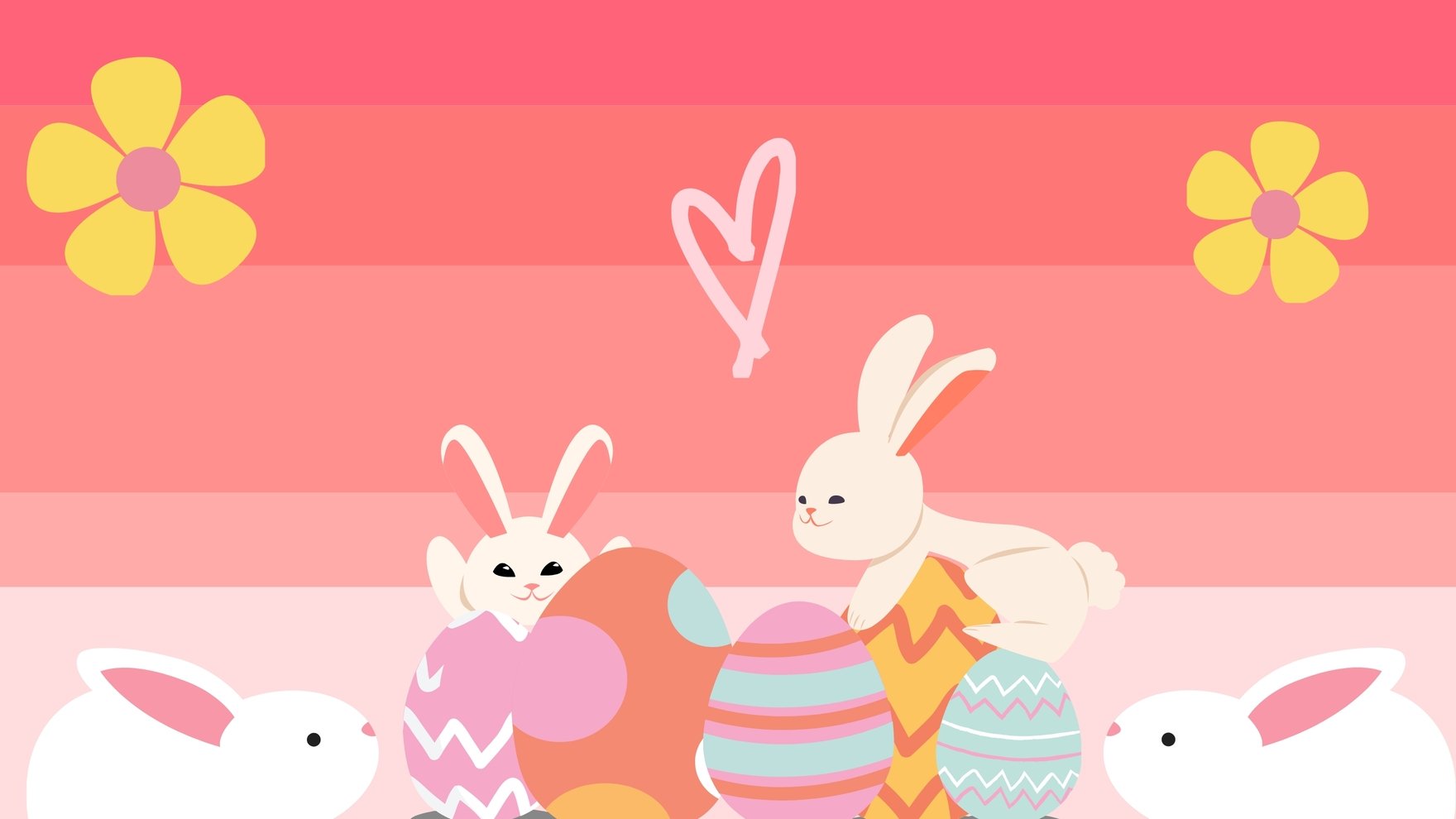 Free Easter Gradient Background