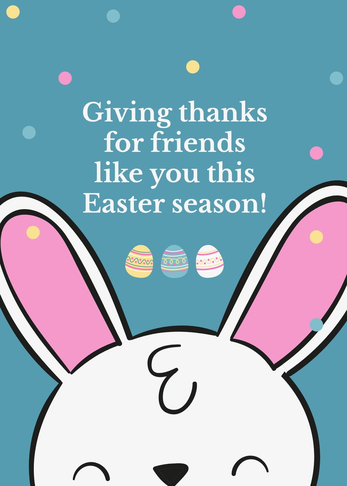 Free Easter Wishes For Friend