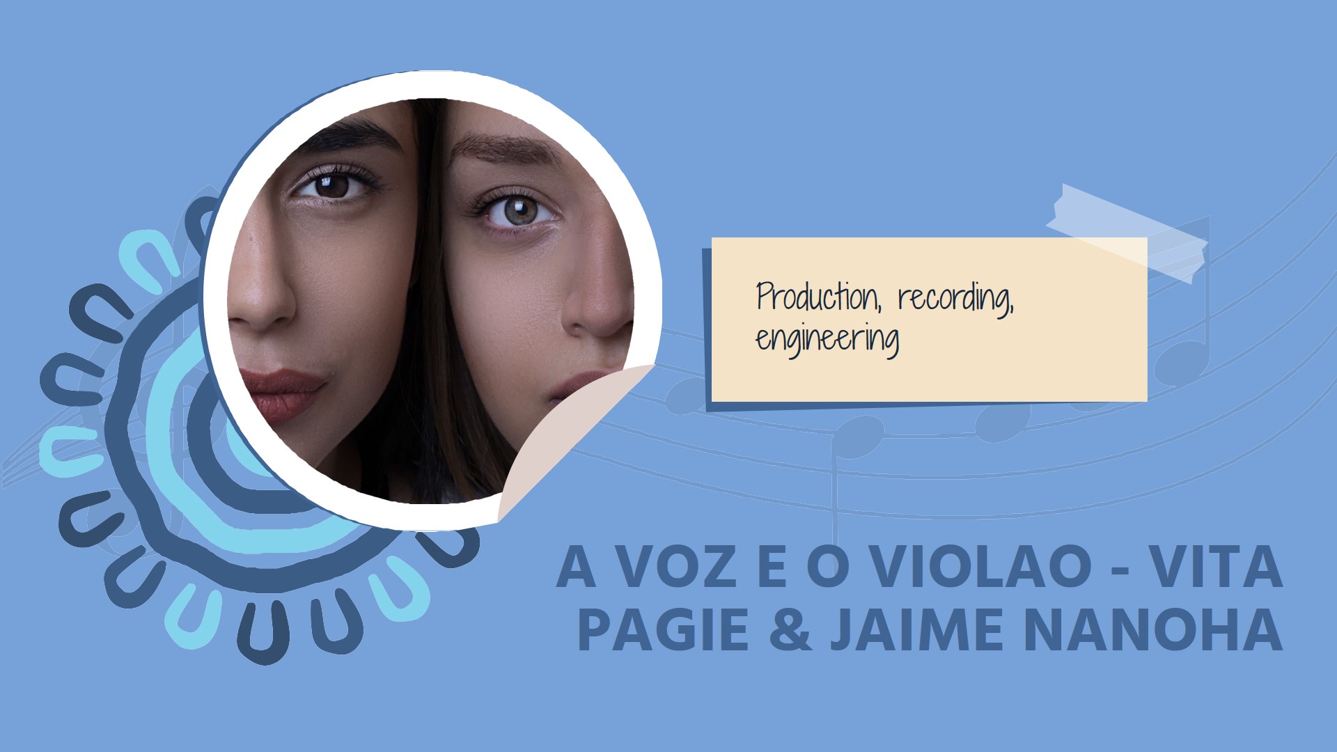Free Singer-Songwriter Portfolio Presentation Template to Edit Online