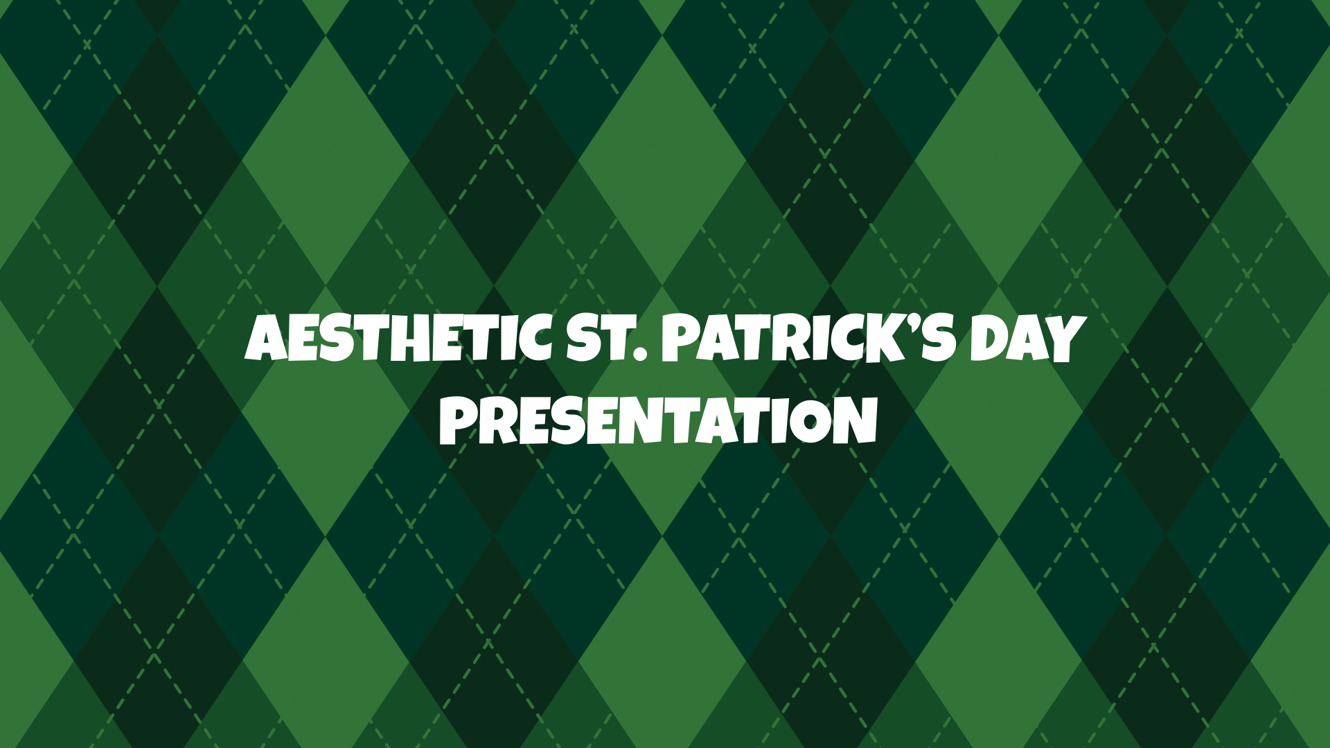 Free Aesthetic St. Patrick's Day Presentation Template to Edit Online Free Aesthetic St. Patrick's Day Presentation Template to Edit Online