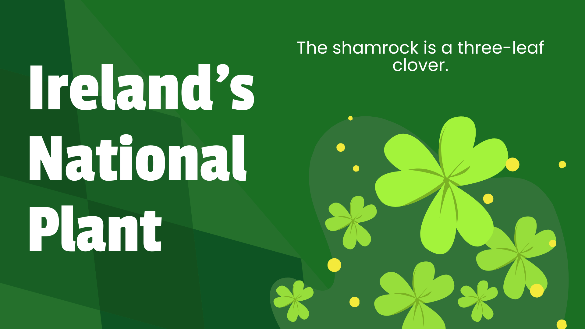 Free Cool St. Patrick's Day Presentation Template to Edit Online
