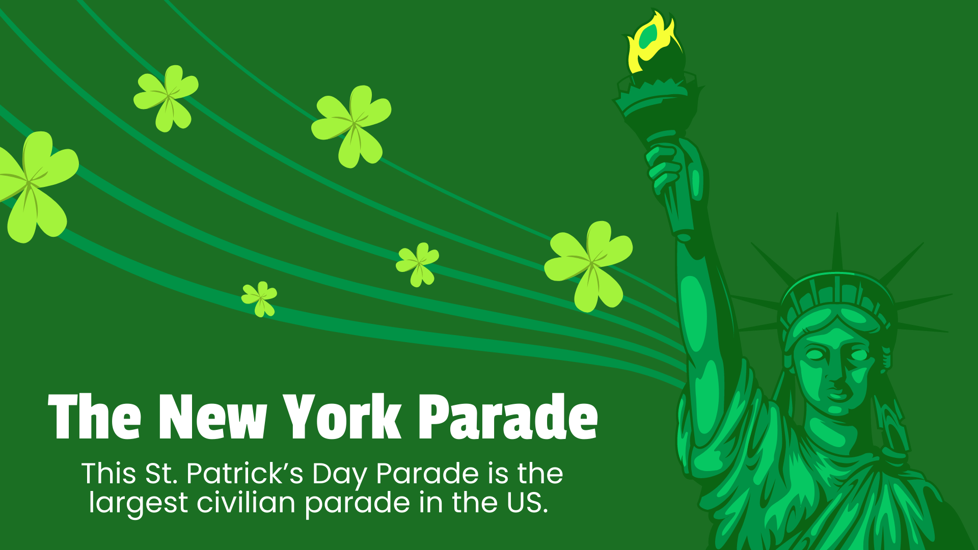 Free Cool St. Patrick's Day Presentation Template to Edit Online