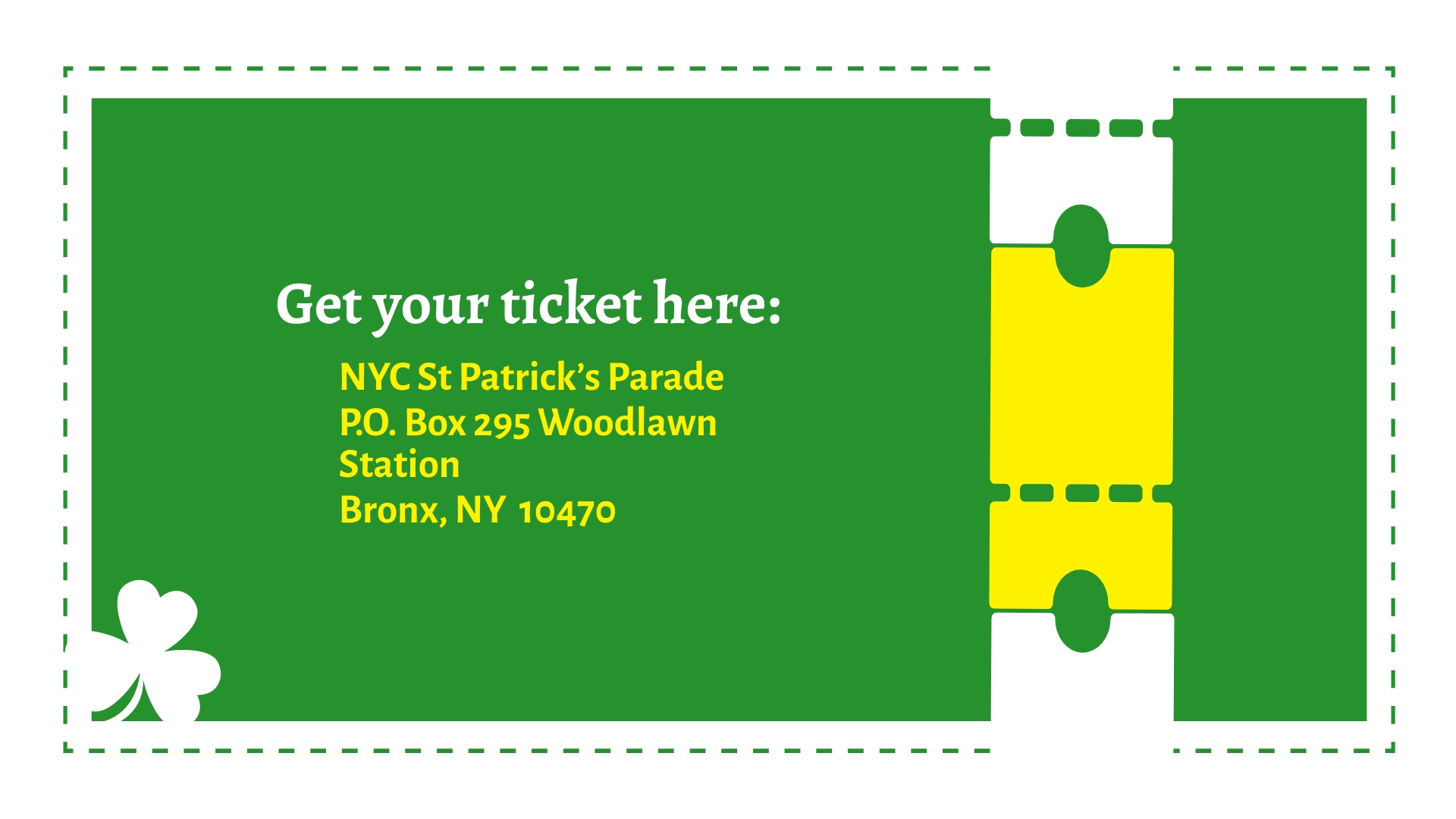Free Simple St. Patrick's Day Presentation Template to Edit Online