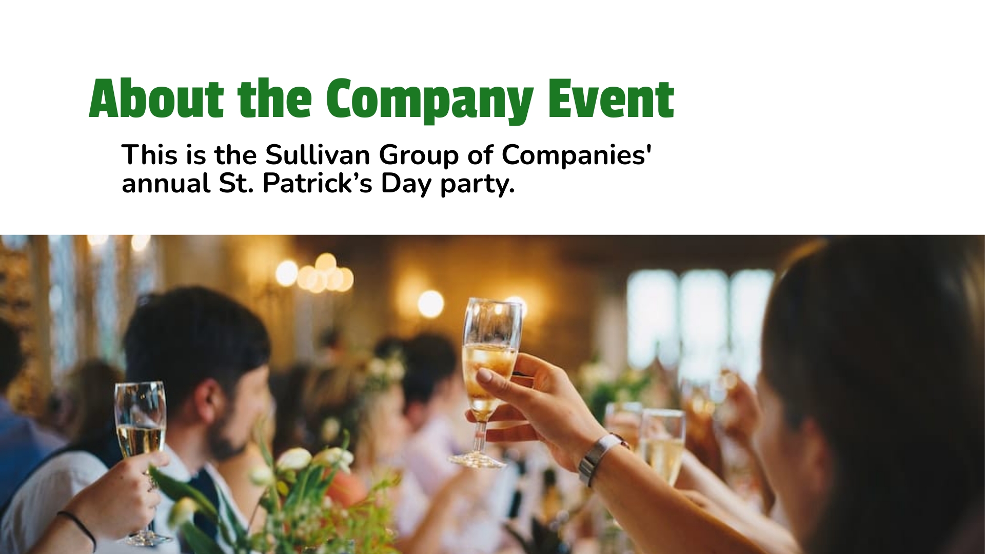 Free Professional St. Patrick's Day Presentation Template to Edit Online
