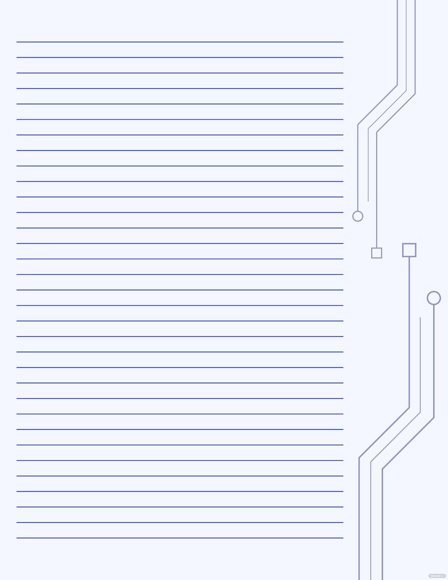 Free Free Digital Notebook Paper Template Download in Word, Google