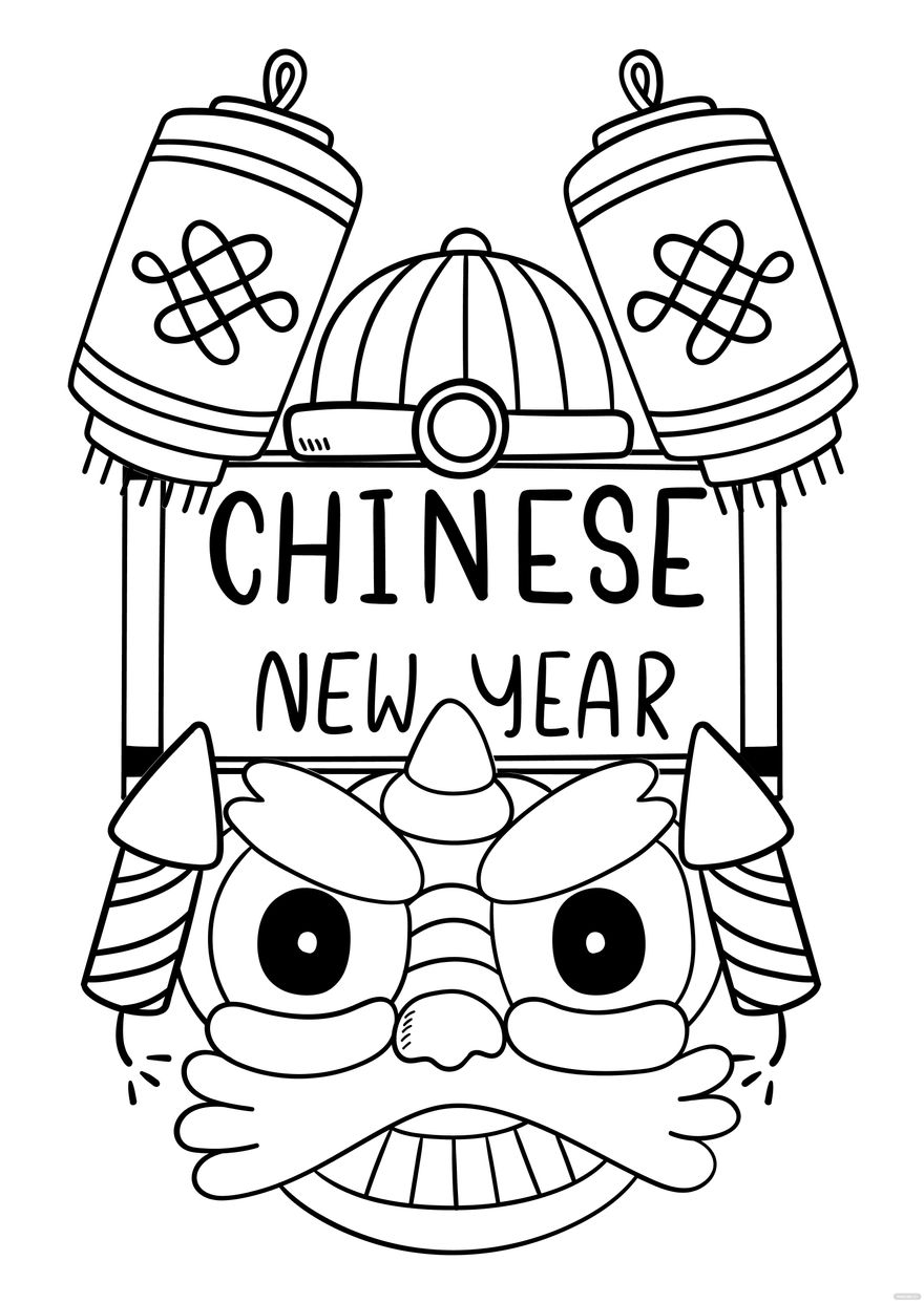 Chinese New Year Image Drawing