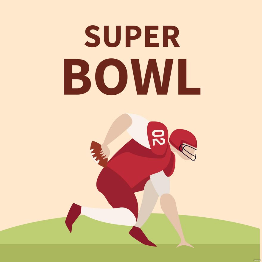 Super Bowl Vector in Illustrator, PSD, EPS, SVG, JPG, PNG
