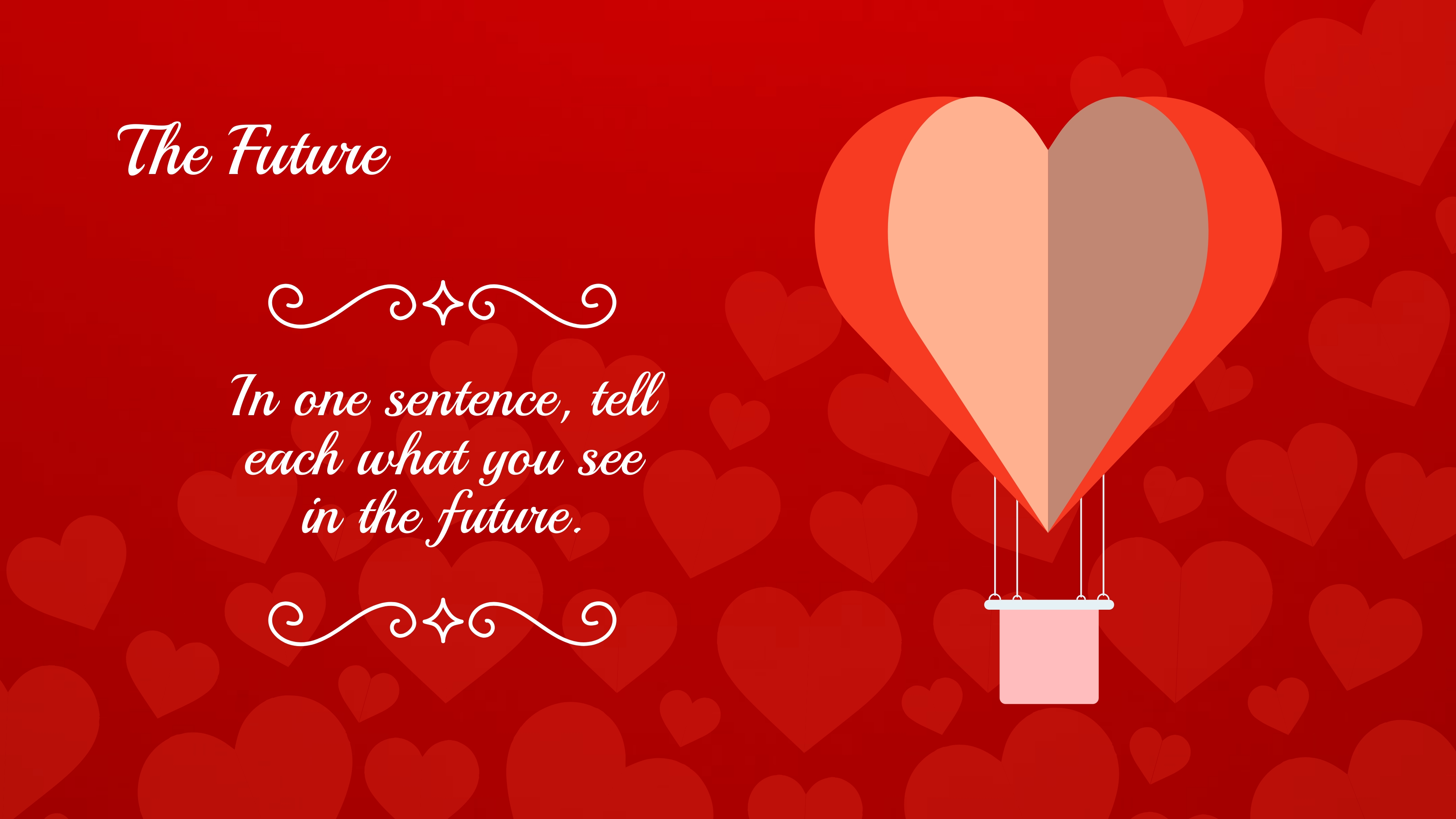 Free Modern Valentine's Day Presentation Template to Edit Online