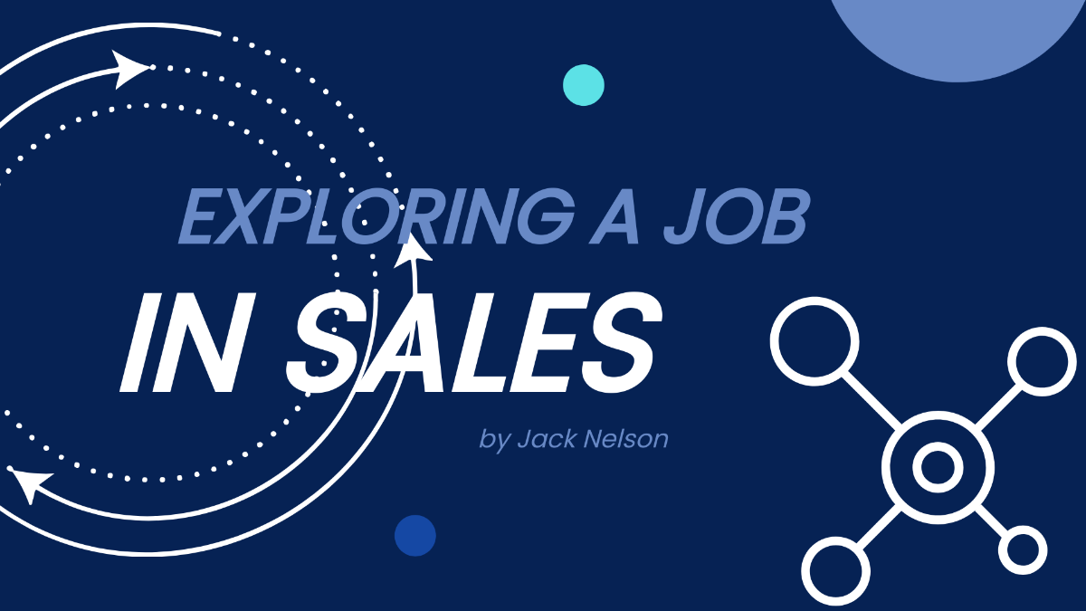 Exploring Jobs In Sales Presentation Template