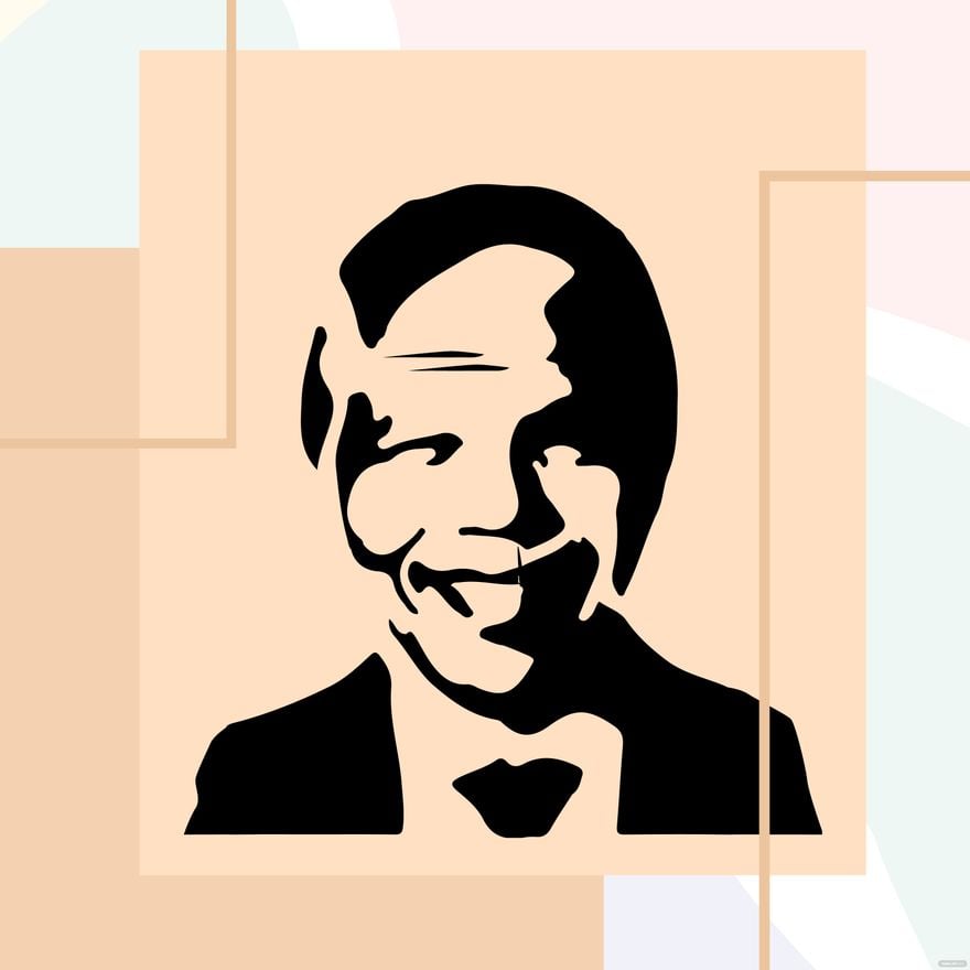 Happy Nelson Mandela International Day Illustration