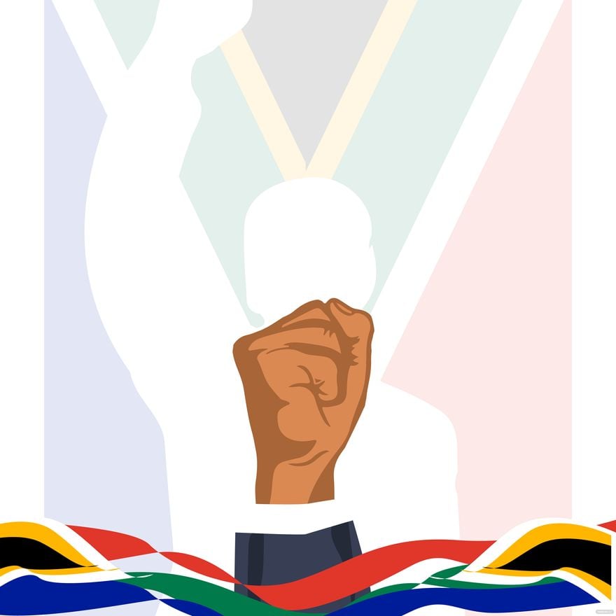 Nelson Mandela International Day Clipart Vector
