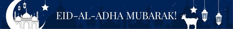 Eid al-Adha Website Banner