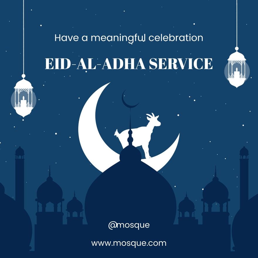 Eid al-Adha Instagram Post