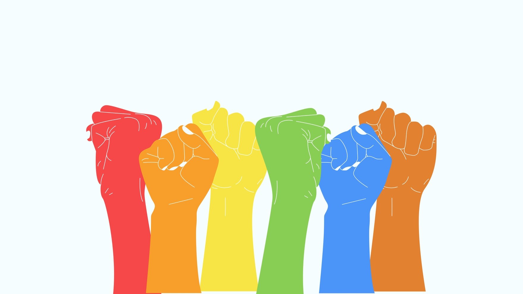 Free Pride Month Vector Background