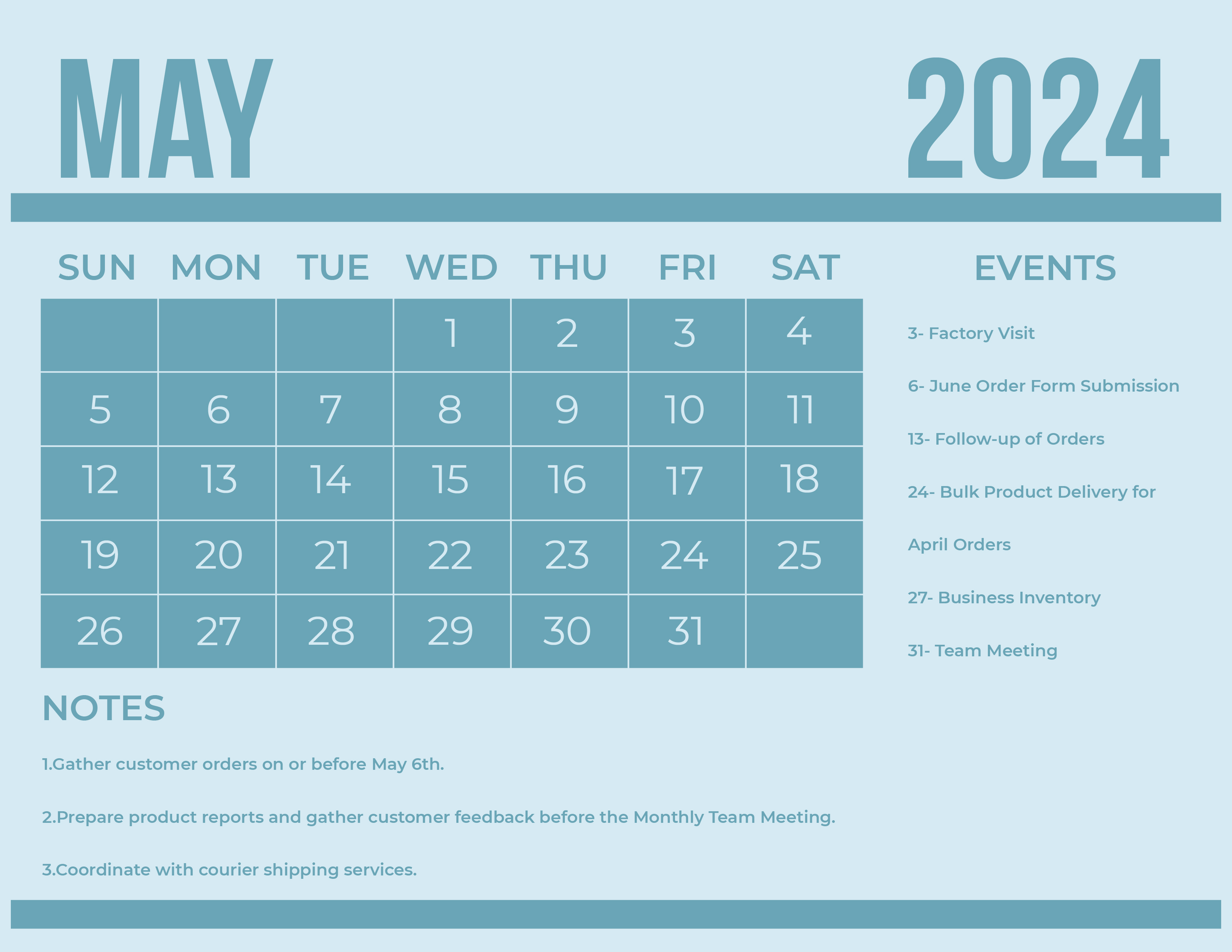 Calendar Free Template 2024 Google Docs Denny Sunshine