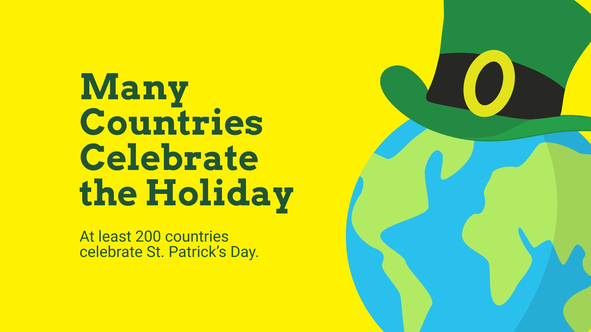 Free Modern St. Patrick's Day Presentation Template to Edit Online