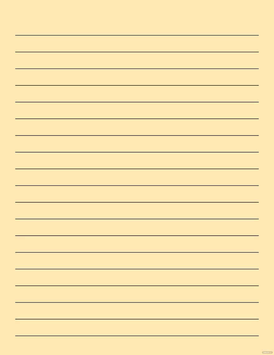 Free Simple Notebook Paper Template Download In Word Google Docs PDF Illustrator PSD