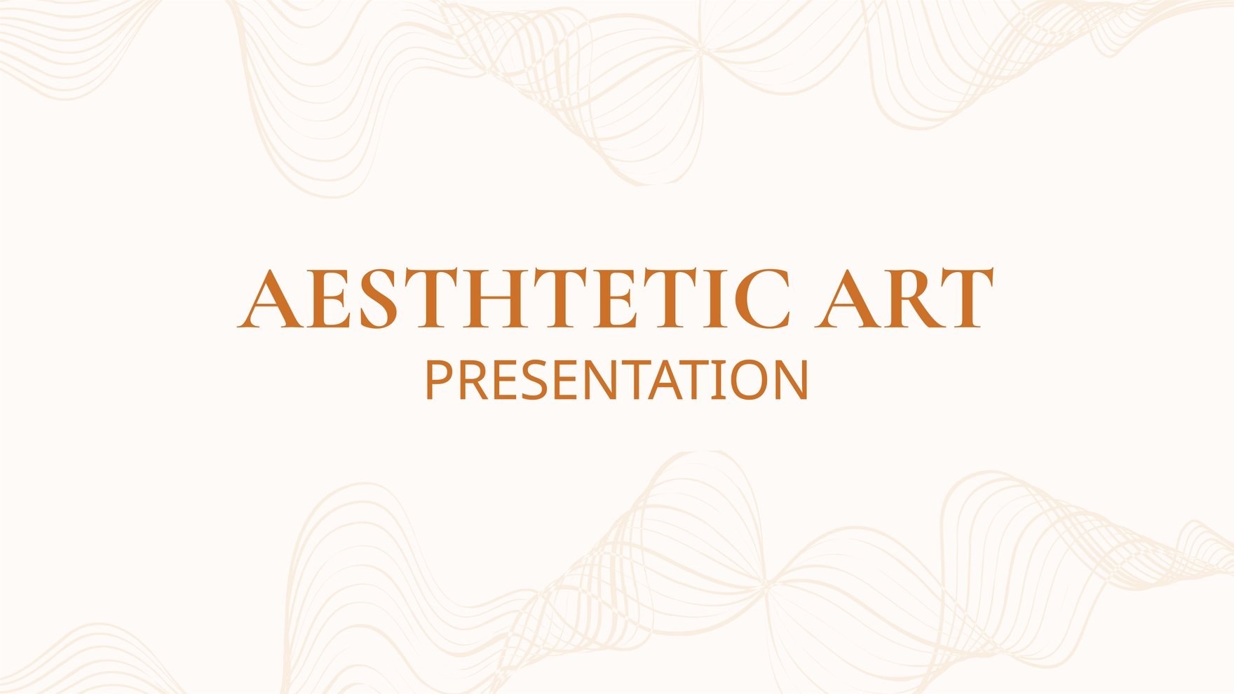 Aesthetic Art Presentation